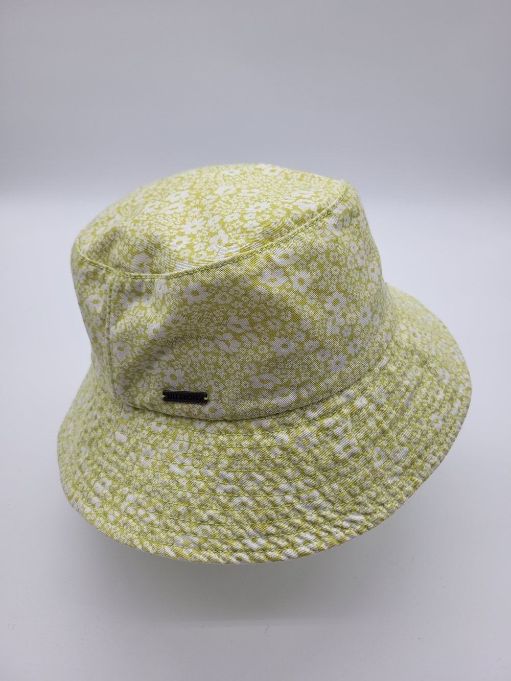 Billabong Yellow Floral Bucket Hat